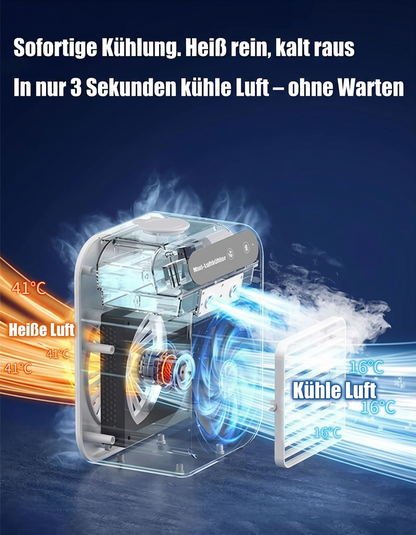 Ceryma® 🌬️Tragbare 3-in-1-Klimaanlage mit Ventilator & Luftreiniger
