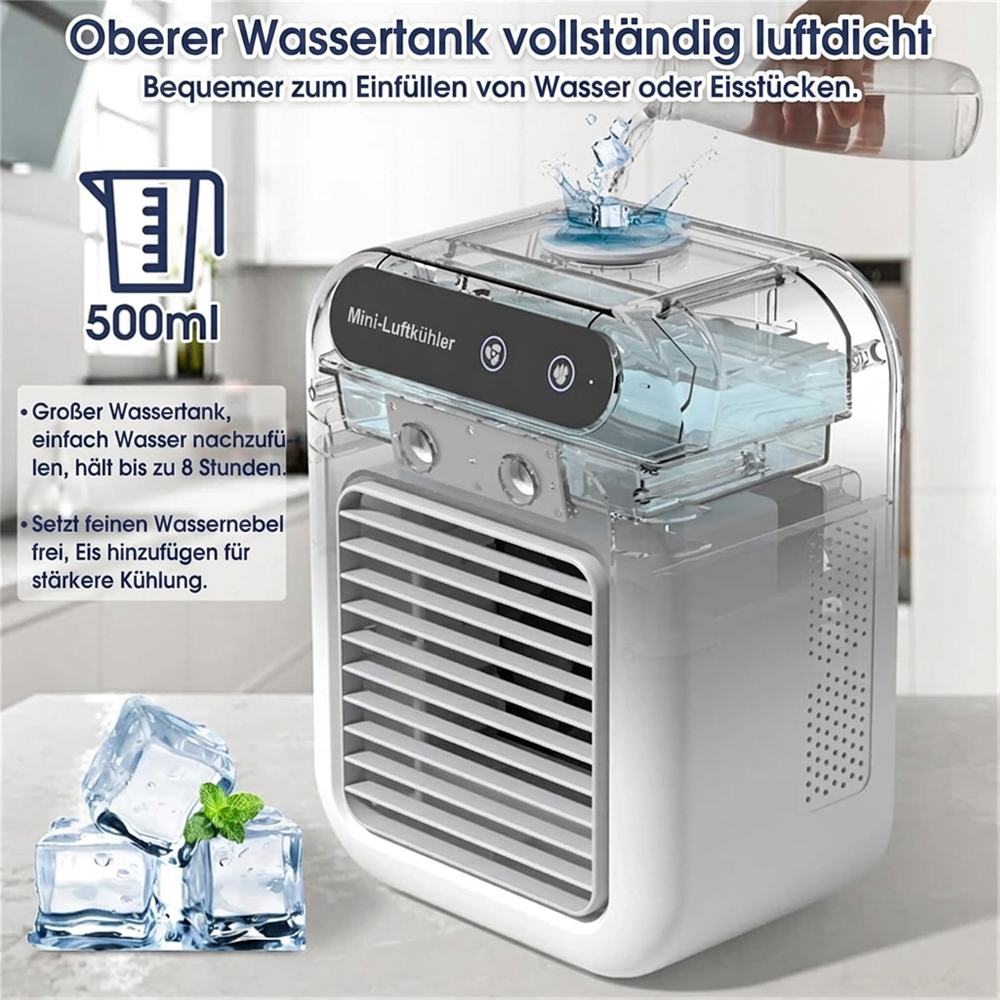 Ceryma® 🌬️Tragbare 3-in-1-Klimaanlage mit Ventilator & Luftreiniger