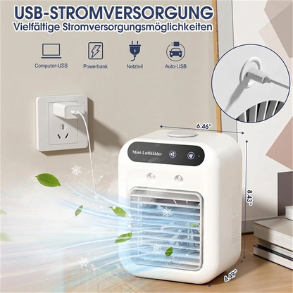 Ceryma® 🌬️Tragbare 3-in-1-Klimaanlage mit Ventilator & Luftreiniger
