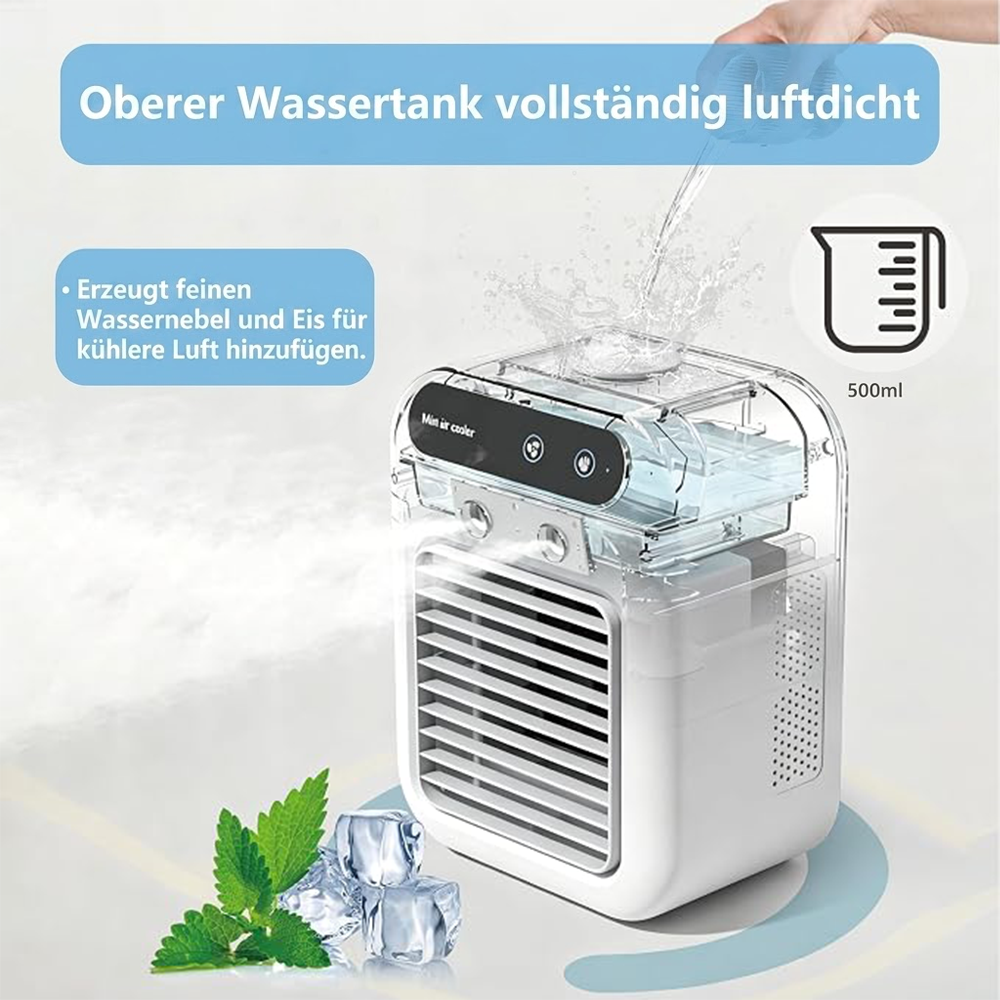 Ceryma® 🌬️Tragbare 3-in-1-Klimaanlage mit Ventilator & Luftreiniger