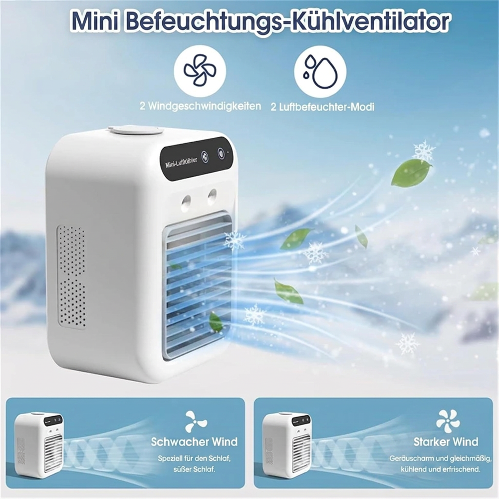 Ceryma® 🌬️Tragbare 3-in-1-Klimaanlage mit Ventilator & Luftreiniger