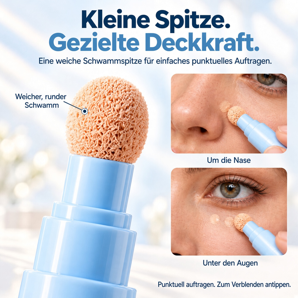 🔥 Jetzt 1 kaufen + 1 gratis! 💄 Multifunktionaler, feuchtigkeitsspendender Liquid-Concealer-Stift ✨