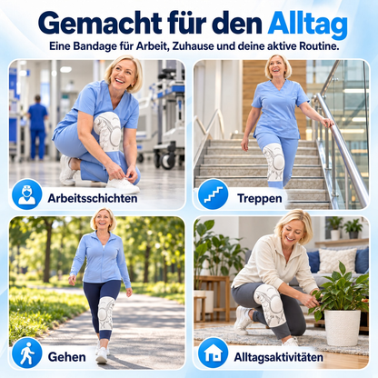 🏆 50% RABATT | 🦵Verstellbare Kniebandage mit Gezielter Kompression & Optimaler Stabilität – Ergonomische Kniestütze für Alltag, Sport & Tägliche Bewegung