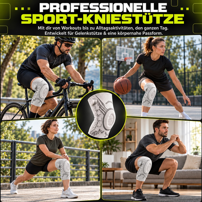 🏃 Professionelle verstellbare Sport-Kniebandage – Kompression, Stabilität & sicherer Halt bei jeder Bewegung