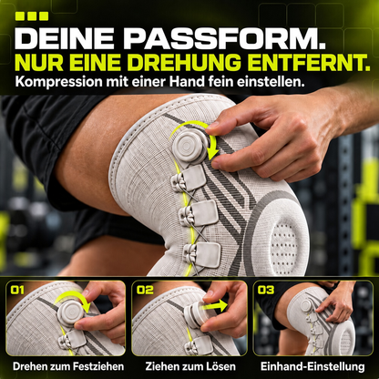🏃 Professionelle verstellbare Sport-Kniebandage – Kompression, Stabilität & sicherer Halt bei jeder Bewegung