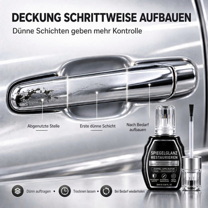 🚗 50 % Rabatt | Professioneller Chrom-Reparaturstift für Auto, Zierleisten, Türgriffe, Embleme & Metalloberflächen