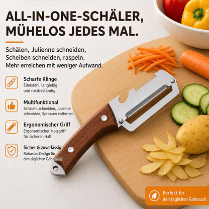 upsell 🥕🔪 2-in-1 Sparschäler-Set – Schälen & Julienne-Schneiden | 1 kaufen, 1 gratis
