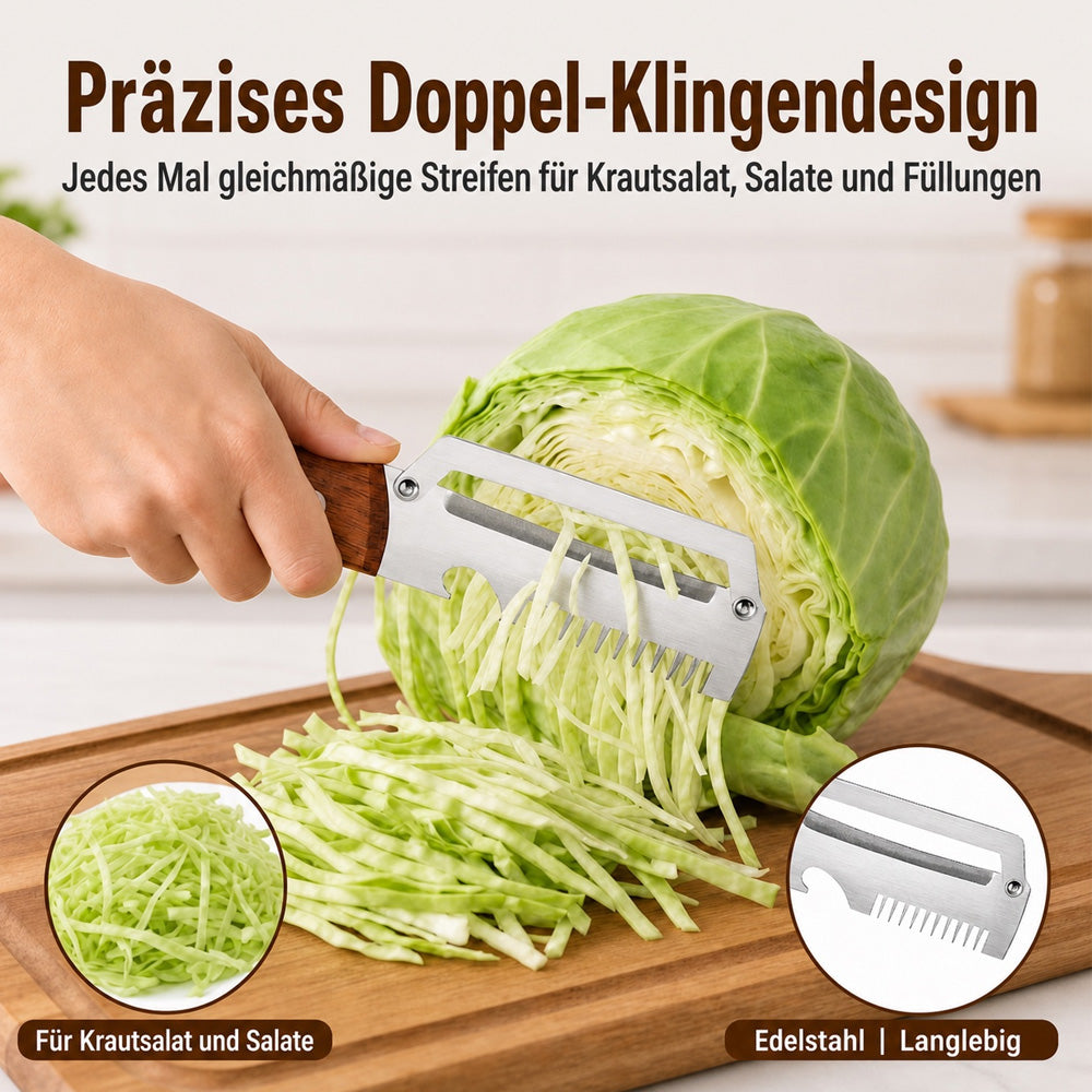 upsell 🥕🔪 2-in-1 Sparschäler-Set – Schälen & Julienne-Schneiden | 1 kaufen, 1 gratis