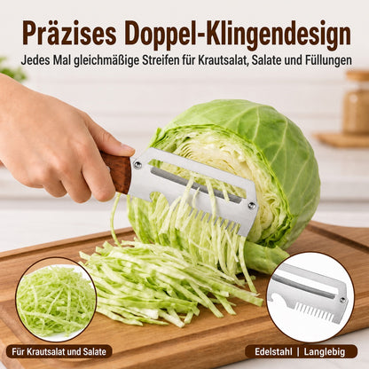upsell 🥕🔪 2-in-1 Sparschäler-Set – Schälen & Julienne-Schneiden | 1 kaufen, 1 gratis