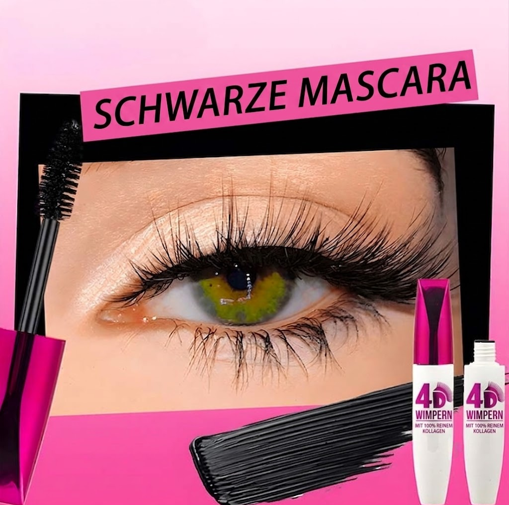 👁️ Wasserfeste Mascara – Volumen & Verlängerung | Auf Lager 💧✨📦