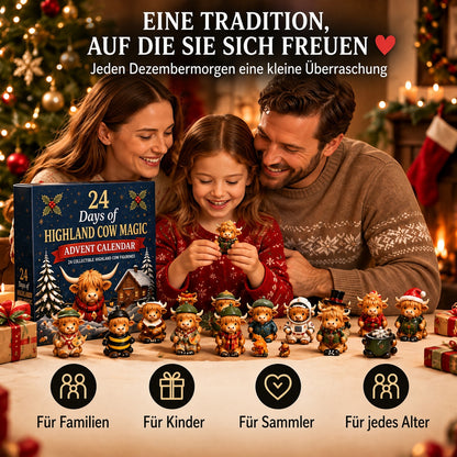 ⏳ Letzter Tag: 49 % Rabatt – 🐮 24-Tage Highland-Cow-Adventskalender