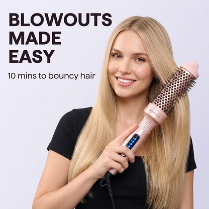 ✨ Heißluftbürste mit Ionen-Technologie – Schonendes Styling & weniger Frizz!