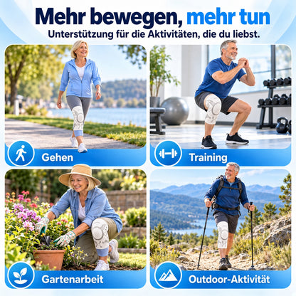 🏆 50% RABATT | 🦵Verstellbare Kniebandage mit Gezielter Kompression & Optimaler Stabilität – Ergonomische Kniestütze für Alltag, Sport & Tägliche Bewegung