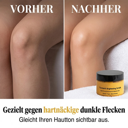 🥳 HEISSER SALE 2026 – 50% RABATT! 💞 Über 70.000 Mal verkauft! Kurkuma-Körperpeeling