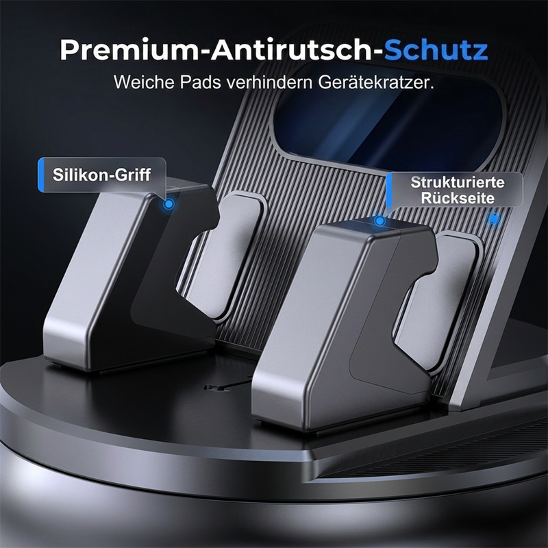 upsell🚗 JETZT 50% RABATT! 📱 Drehbarer Armaturenbrett-Autotelefonhalter – 360° verstellbar & rutschfest – Freihändige Handyhalterung 🛡️