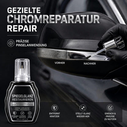 🚗 50 % Rabatt | Professioneller Chrom-Reparaturstift für Auto, Zierleisten, Türgriffe, Embleme & Metalloberflächen