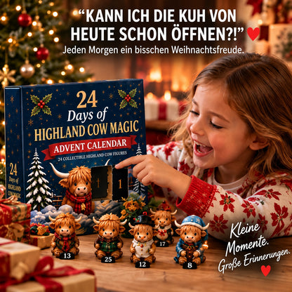 ⏳ Letzter Tag: 49 % Rabatt – 🐮 24-Tage Highland-Cow-Adventskalender