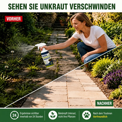🔥 50 % RABATT 🌿 Unkraut-Stop – Stark gegen Unkraut & hemmt neues Wachstum | Für Garten, Wege & Hof ⚡