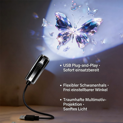✨ Plug-and-Play HD Galaxy & Ocean Projektor Nachtlicht 🥳 Über 50.000 zufriedene Nutzer