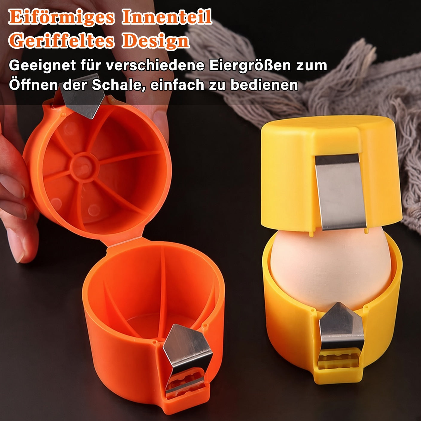 🔥🔥 Nur für kurze Zeit 😮‍💨 1 kaufen, 1 GRATIS! 🍳 Schneller Eieröffner – Hunderte Eier schneller und sauberer öffnen 🔥