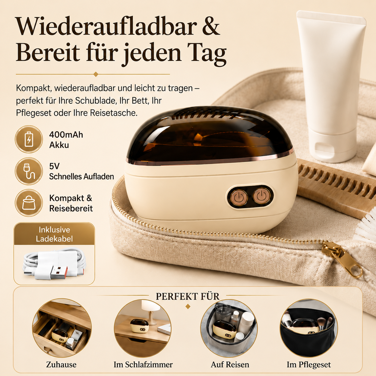 🔥 Nur für kurze Zeit: 50 % sparen! ✂️ 2-in-1 Elektrischer Nagelknipser mit Polierfunktion 💅