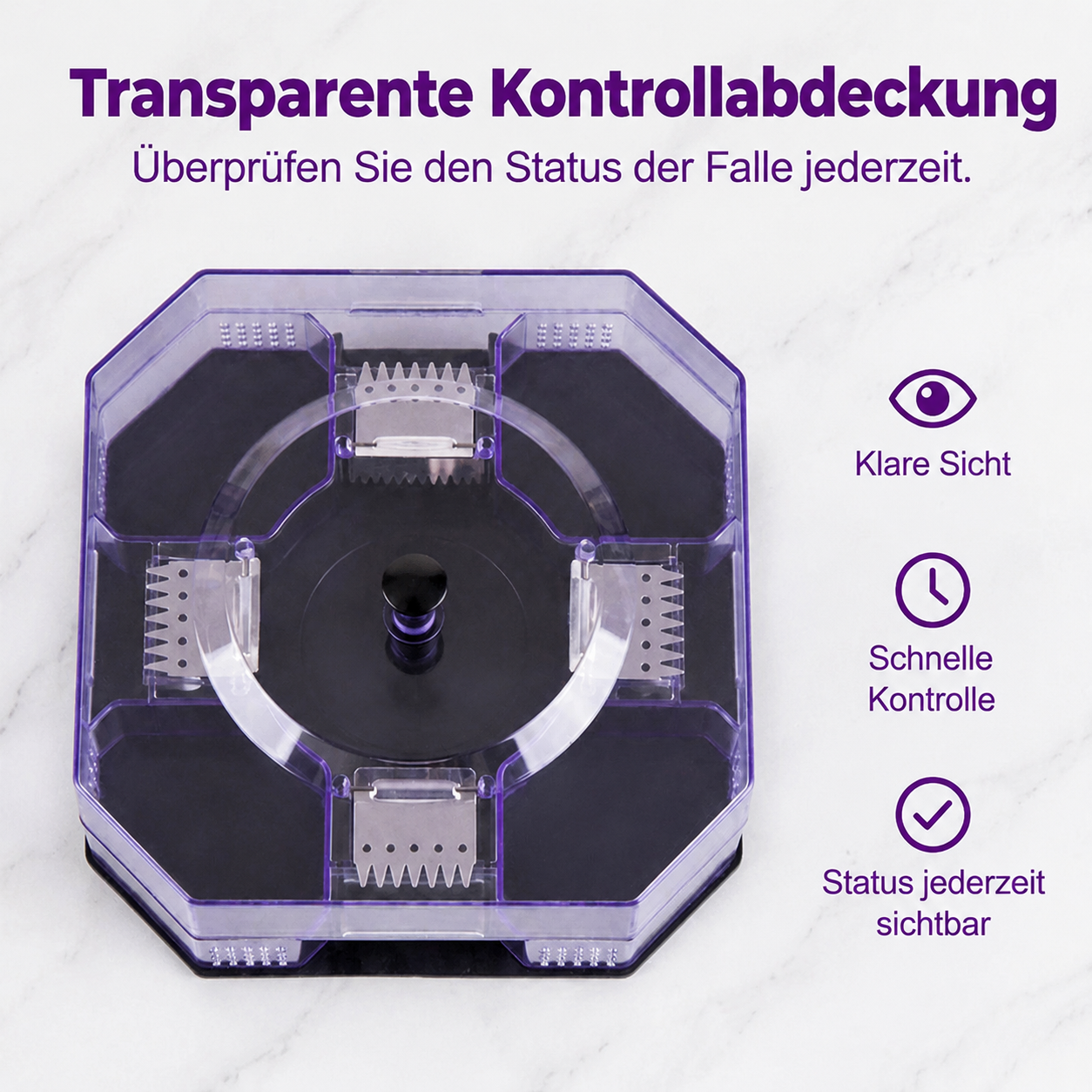 🥳HEISSER SALE 2026🥳💞50.000+ VERKAUFT!❤️🚫 Wiederverwendbare Kakerlakenfalle
