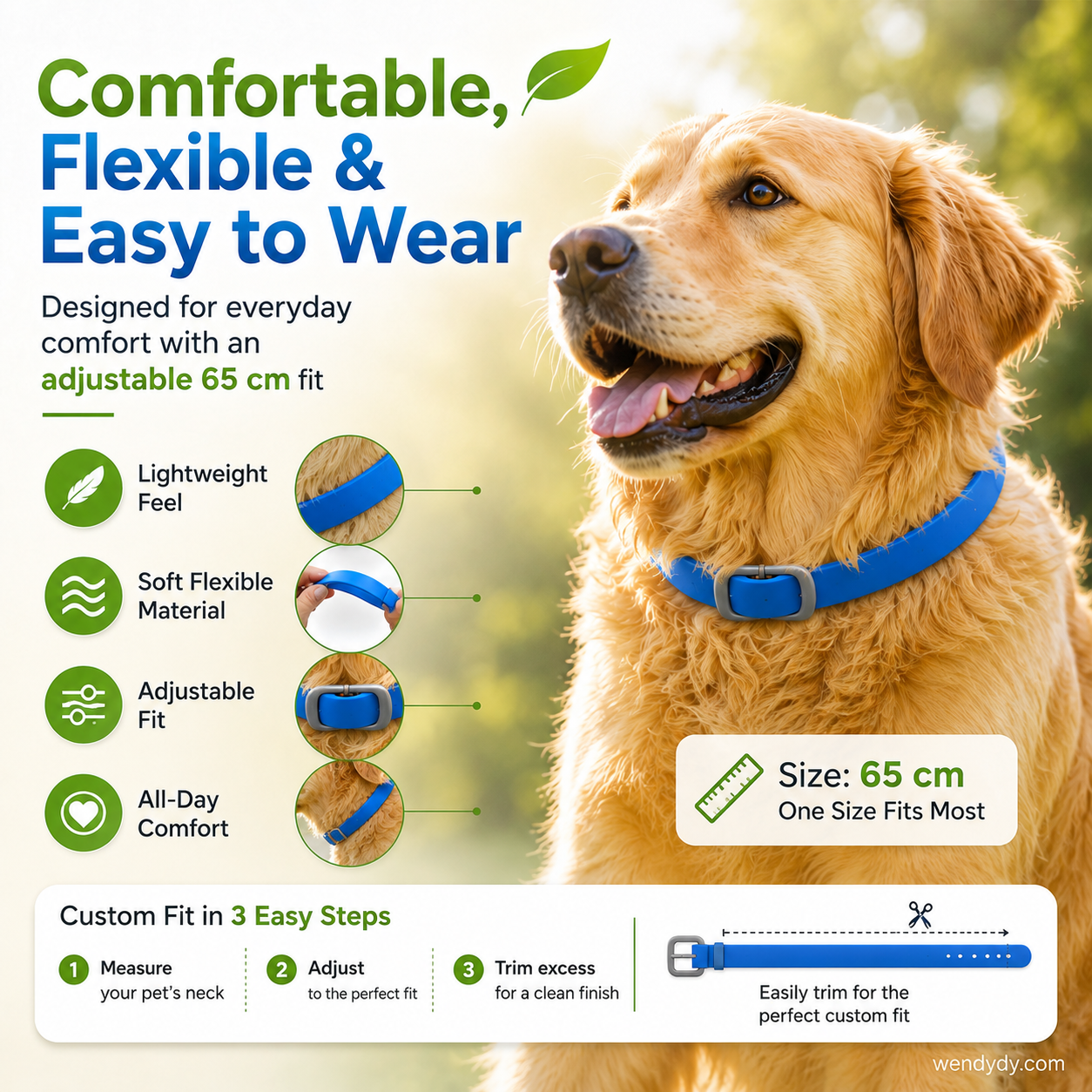 🥳2026 HOT SALE🥳💞50K+ SOLD!🌿🛡️ 50% OFF! Natural Essential Oil Pet Collar – 8‑month flea & tick protection. Plant‑based, no harsh chemicals. Safe for dogs & cats! 🐾✨-Navalonixcosh®