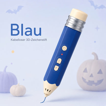🎃 50% Rabatt – Kabelloser 3D-Zeichenstift für Kinder | Halloween-Kreativset