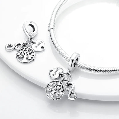 2024 Original New in Romantic Retro Classic Series Lotus Charm Beads Fits Pandach Bracelet Women 925 Silver Pendant Bead Jewelry