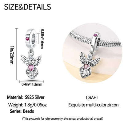 2024 Original New in Romantic Retro Classic Series Lotus Charm Beads Fits Pandach Bracelet Women 925 Silver Pendant Bead Jewelry