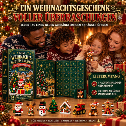 ⏳ Nur noch heute 49 % sparen! – 🎄 24-Tage-Mini-Weihnachtsornament-Adventskalender