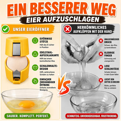 🔥🔥 Nur für kurze Zeit 😮‍💨 1 kaufen, 1 GRATIS! 🍳 Schneller Eieröffner – Hunderte Eier schneller und sauberer öffnen 🔥