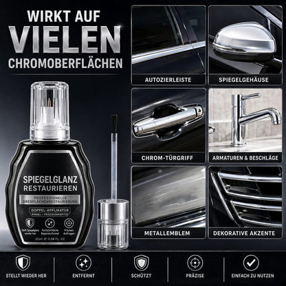 🚗 50 % Rabatt | Professioneller Chrom-Reparaturstift für Auto, Zierleisten, Türgriffe, Embleme & Metalloberflächen