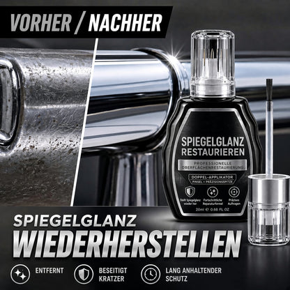🚗 50 % Rabatt | Professioneller Chrom-Reparaturstift für Auto, Zierleisten, Türgriffe, Embleme & Metalloberflächen