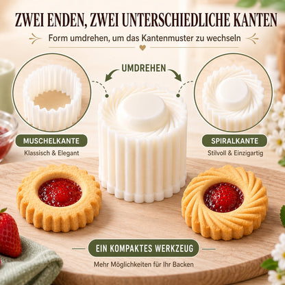 UPSELL🔥Jetzt 40 % Rabatt |✨ 2-in-1 Gebäckform – Süße Kunstwerke in Sekunden