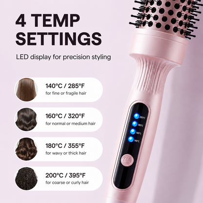 ✨ Heißluftbürste mit Ionen-Technologie – Schonendes Styling & weniger Frizz!