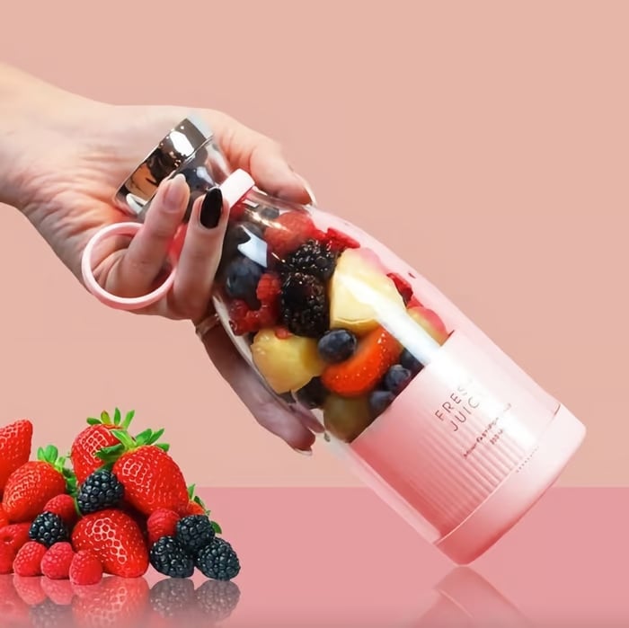 💥Neujahrsangebot 50% Rabatt💥Bestseller Tragbarer Entsafter | Frischer Saft überall und jederzeit 🍎 -Remifa®