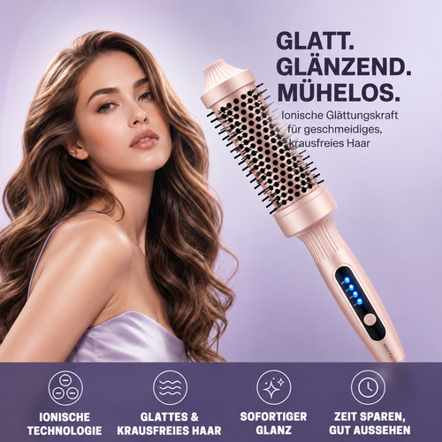 ✨ Heißluftbürste mit Ionen-Technologie – Schonendes Styling & weniger Frizz!