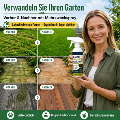 🔥 50 % RABATT 🌿 Unkraut-Stop – Stark gegen Unkraut & hemmt neues Wachstum | Für Garten, Wege & Hof ⚡