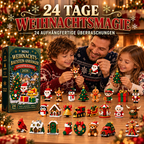 ⏳ Nur noch heute 49 % sparen! – 🎄 24-Tage-Mini-Weihnachtsornament-Adventskalender