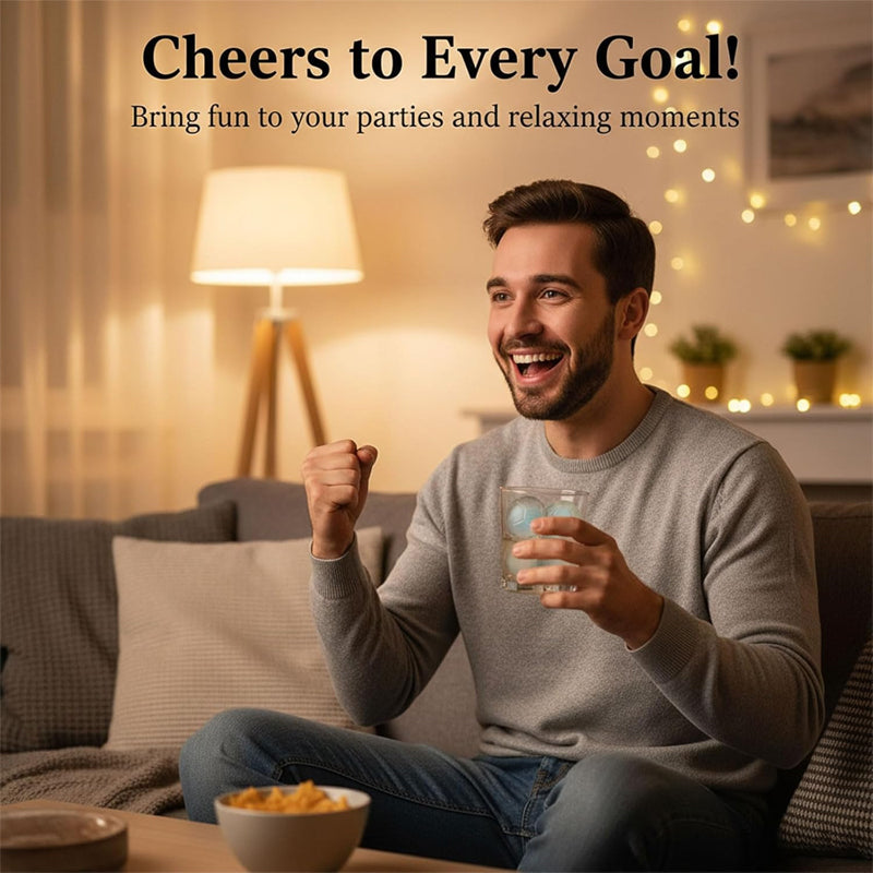 📢 2+1 GRATIS-ANGEBOT 📢 Eisballform aus Silikon in Fußballform⚽🍻Feiern wir die Weltmeisterschaft und stoßen wir fröhlich an!! 🍻