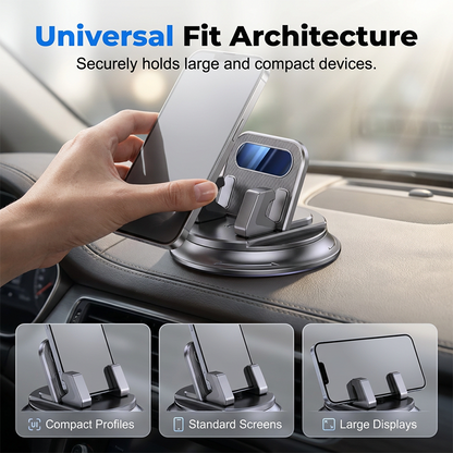 🚗 JETZT 50% RABATT! 📱 Drehbarer Armaturenbrett-Autotelefonhalter – 360° verstellbar & rutschfest – Freihändige Handyhalterung 🛡️