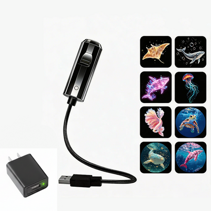 ✨ Plug-and-Play HD Galaxy & Ocean Projektor Nachtlicht 🥳 Über 50.000 zufriedene Nutzer