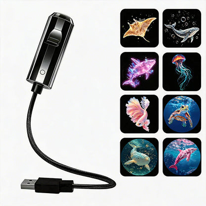 ✨ Plug-and-Play HD Galaxy & Ocean Projektor Nachtlicht 🥳 Über 50.000 zufriedene Nutzer
