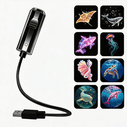 ✨ Plug-and-Play HD Galaxy & Ocean Projektor Nachtlicht 🥳 Über 50.000 zufriedene Nutzer