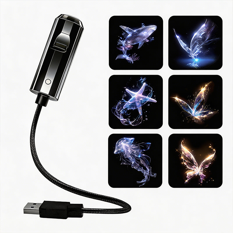 ✨ Plug-and-Play HD Galaxy & Ocean Projektor Nachtlicht 🥳 Über 50.000 zufriedene Nutzer