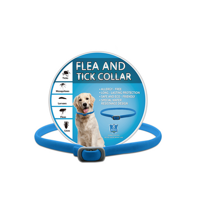 🥳2026 HOT SALE🥳💞50K+ SOLD!🌿🛡️ 50% OFF! Natural Essential Oil Pet Collar – 8‑month flea & tick protection. Plant‑based, no harsh chemicals. Safe for dogs & cats! 🐾✨-Navalonixcosh®