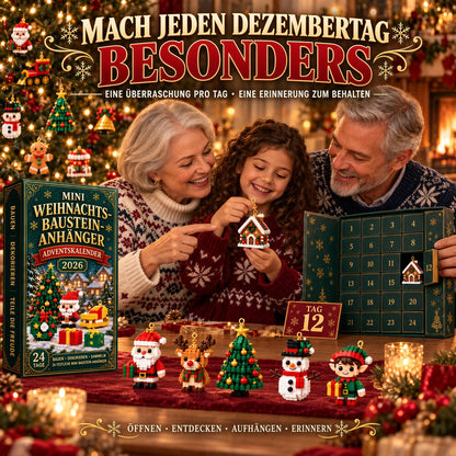⏳ Nur noch heute 49 % sparen! – 🎄 24-Tage-Mini-Weihnachtsornament-Adventskalender